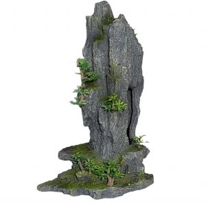 Rock Peak With Plant